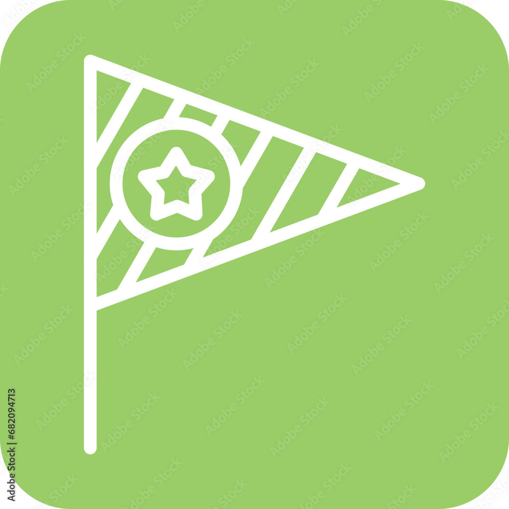 Pennant Icon Style Pennant Icon Style