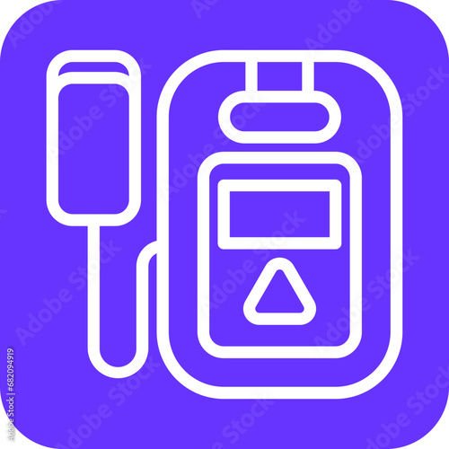 Defibrillator Icon Style