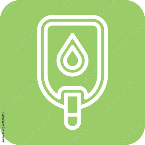 Diabetes Icon Style