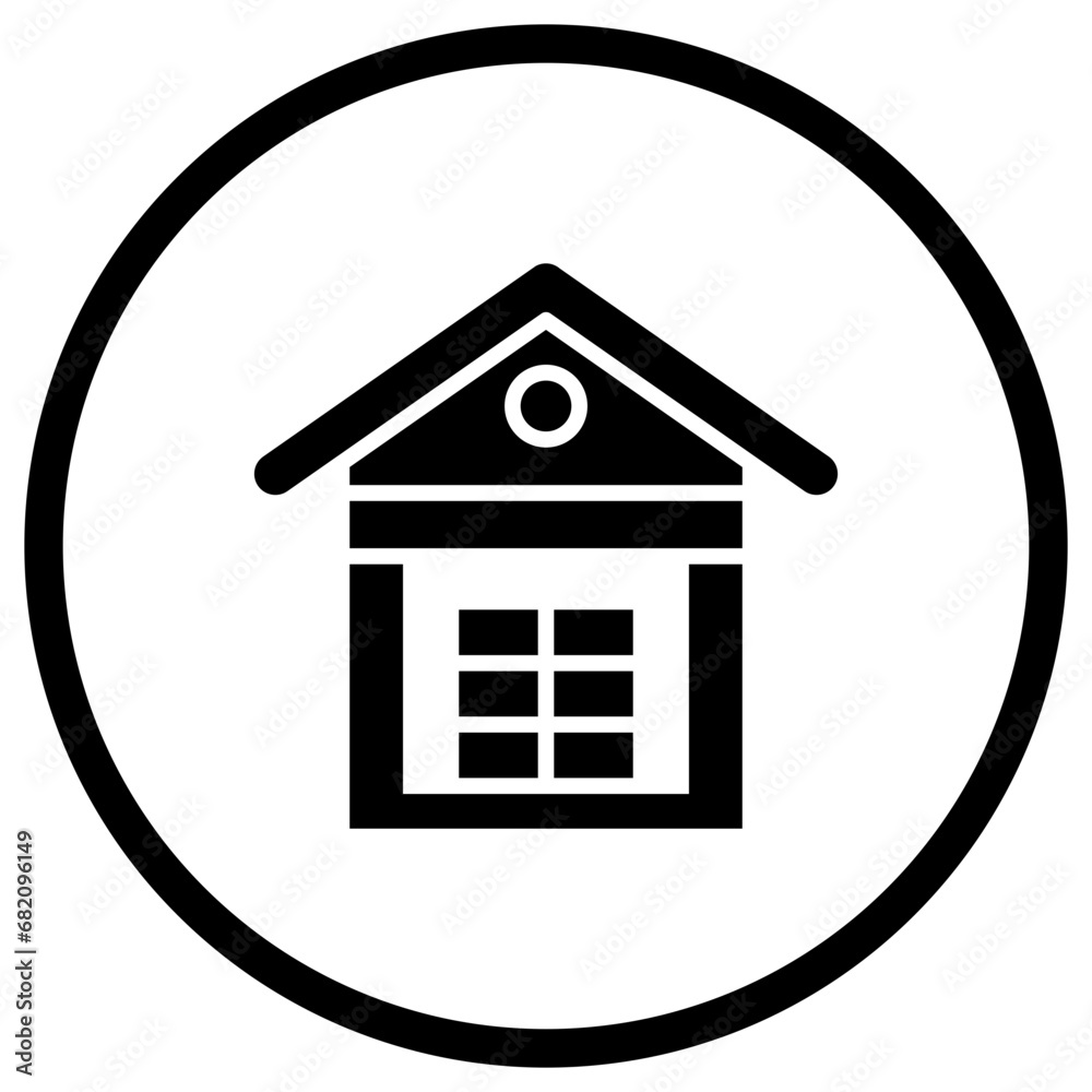 Warehouse Vector Icon Design Illustration Warehouse Vector Icon Design Illustration