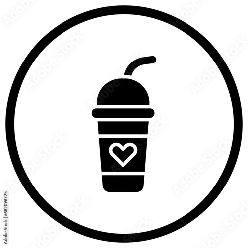 Frappe Vector Icon Design Illustration