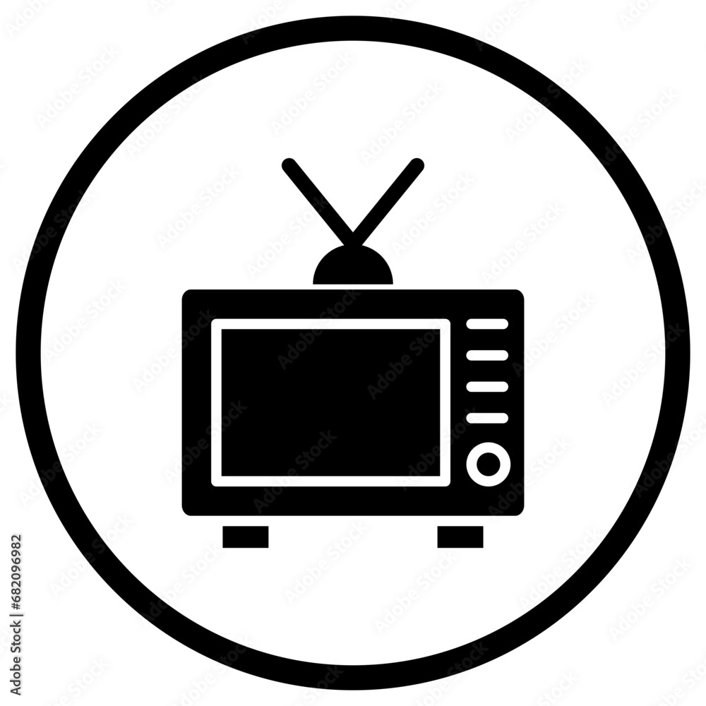 Television Vector Icon Design Illustration Television Vector Icon Design Illustration