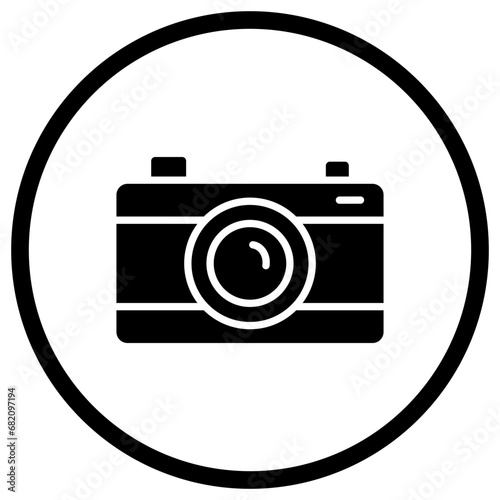 Camera Vector Icon Design Illustration