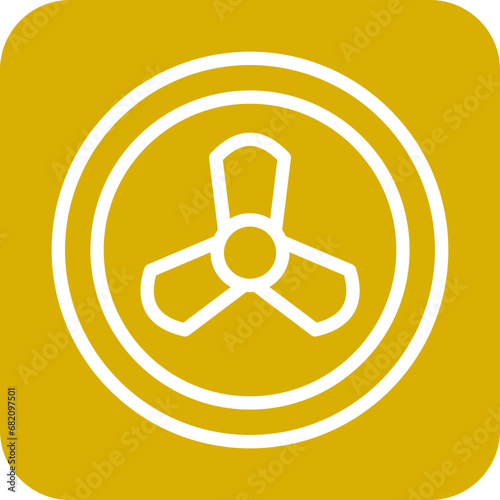 Radiation Icon Style