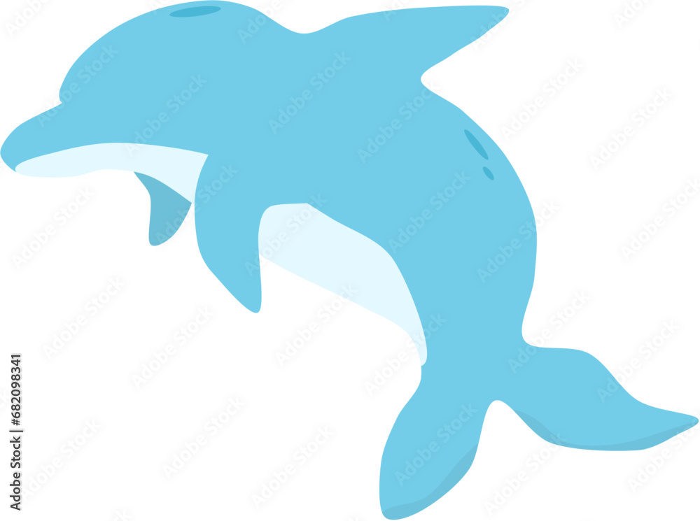 Naklejka premium Dolphins