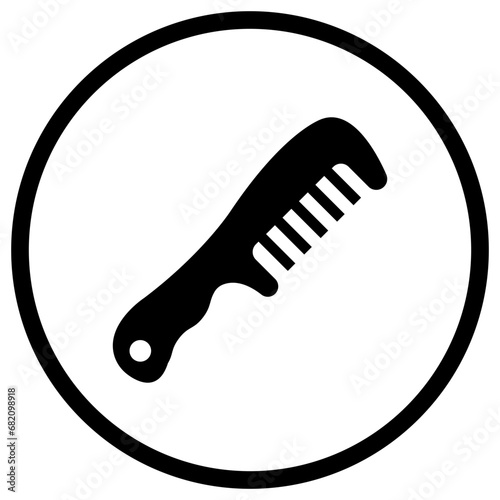 Hair comb Vector Icon Design Illustration