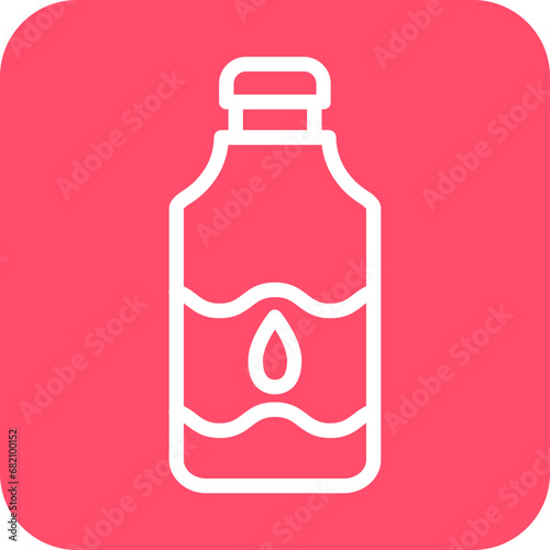Water Bottle Icon Style