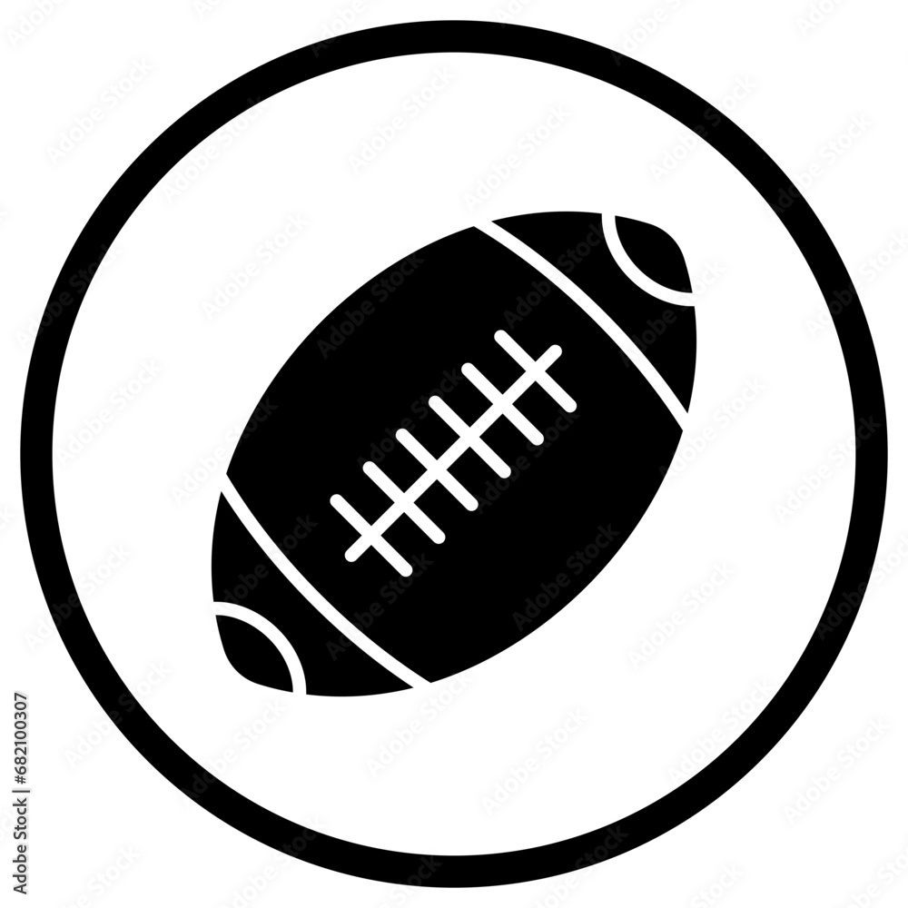 American football Vector Icon Design Illustration American football Vector Icon Design Illustration