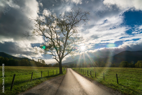 The Cades Cove in the Great Smoky Mountains National Park photo