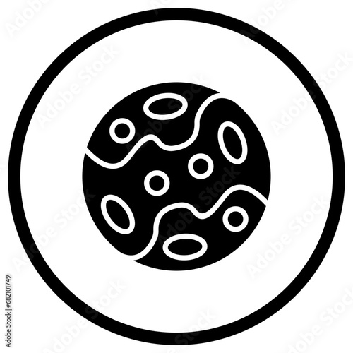 Pluto Vector Icon Design Illustration