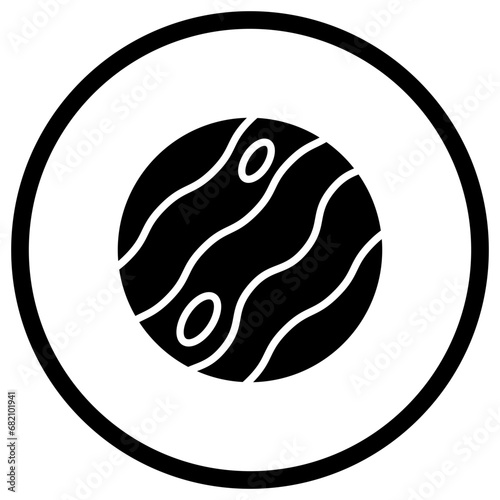 Uranus Vector Icon Design Illustration
