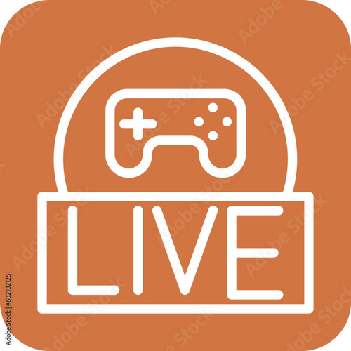 Live Gaming Icon Style