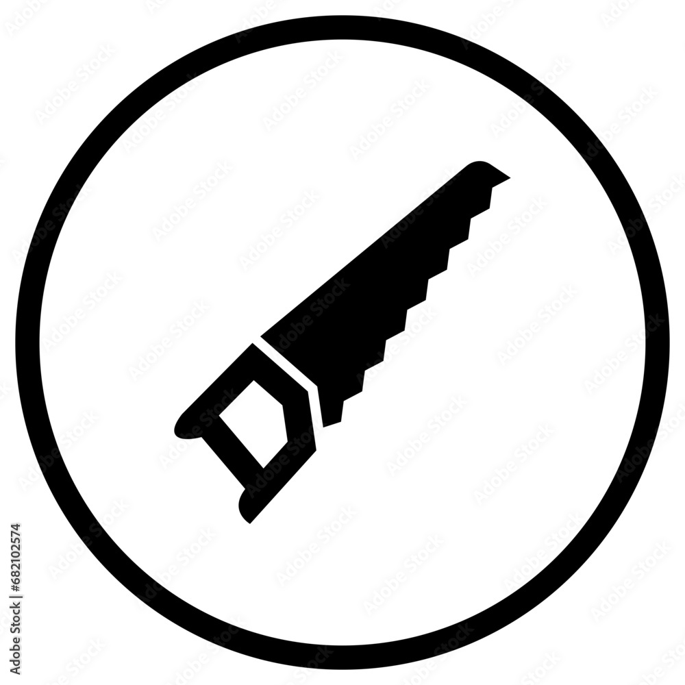 Hand saw Vector Icon Design Illustration Hand saw Vector Icon Design Illustration