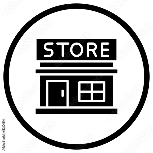 Grocery store Vector Icon Design Illustration