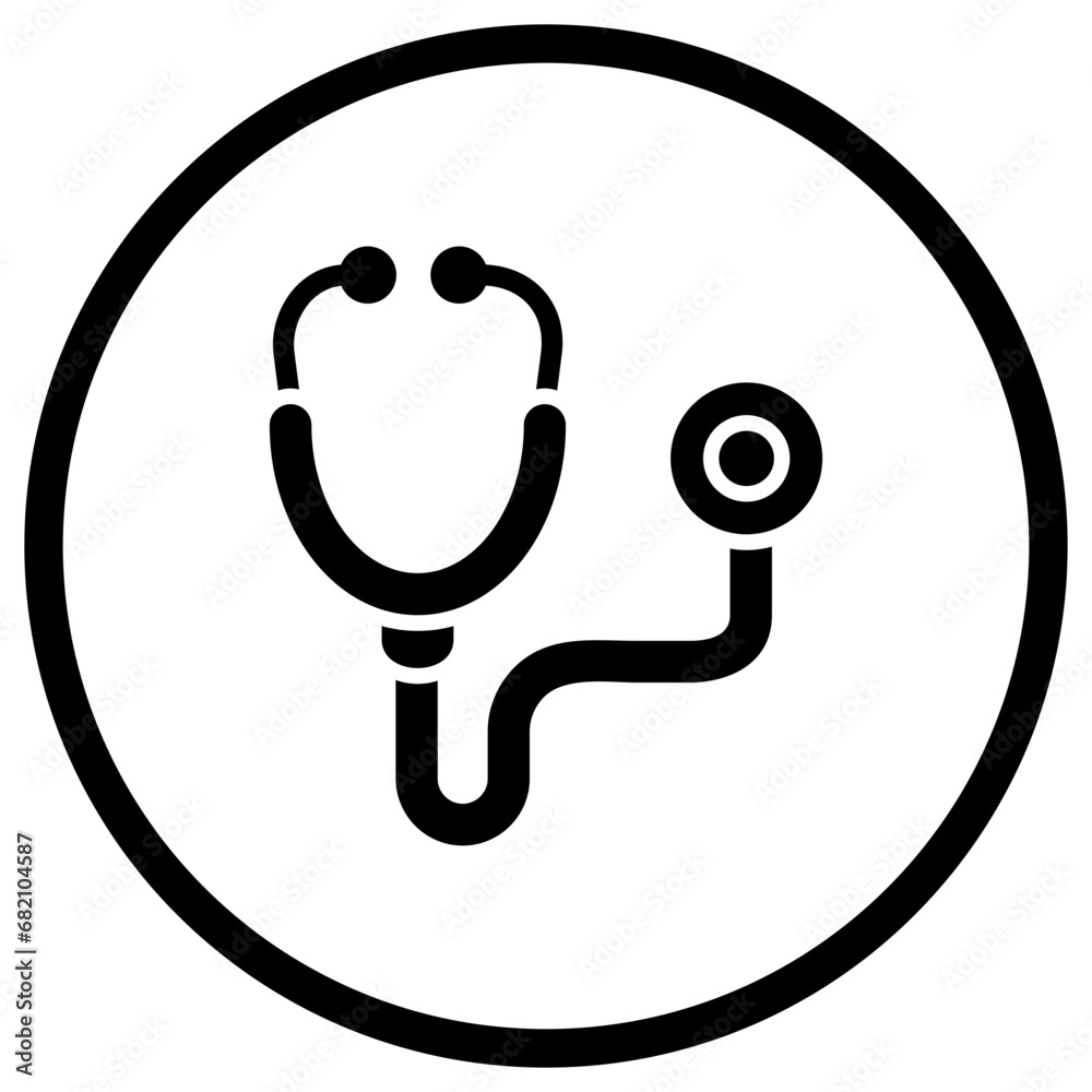 Stethoscope Vector Icon Design Illustration Stethoscope Vector Icon Design Illustration