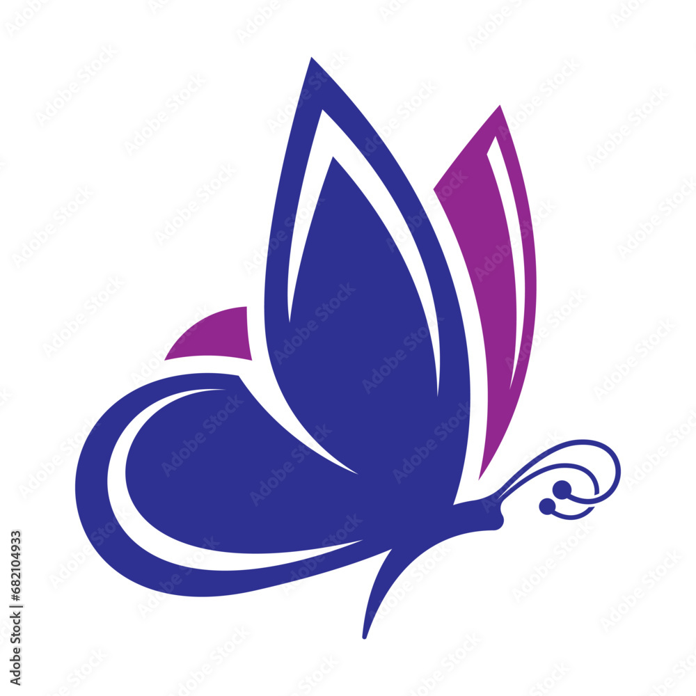 Beauty butterfly logo images Beauty butterfly logo images