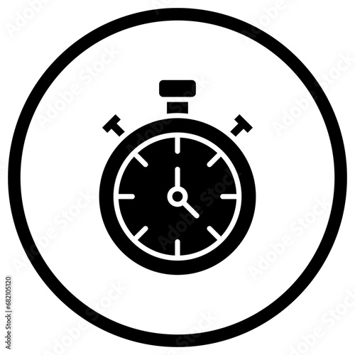 Stop watch Vector Icon Design Illustration