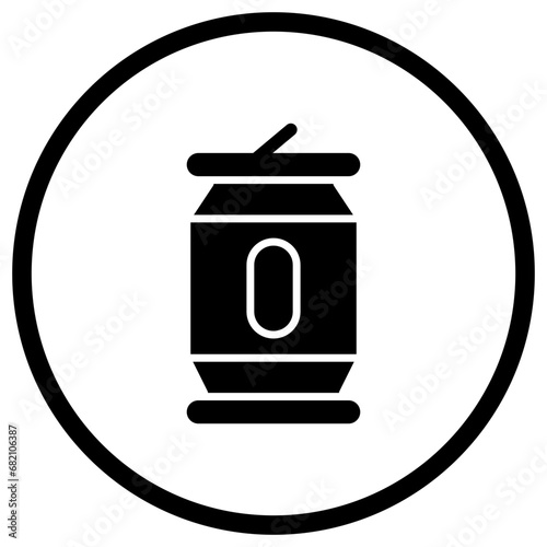 Tin Vector Icon Design Illustration