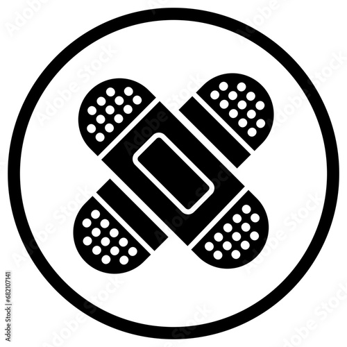 Band Aid Vector Icon Design Illustration