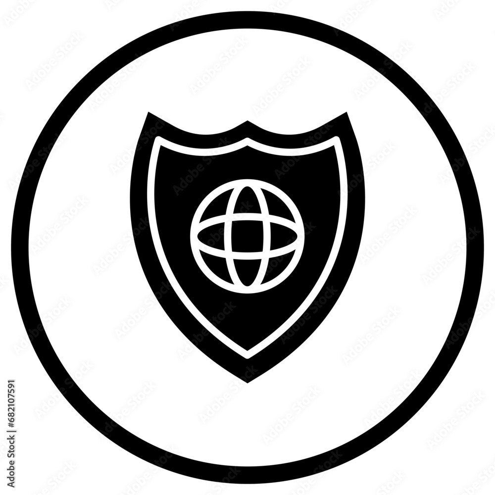Shield Vector Icon Design Illustration Shield Vector Icon Design Illustration