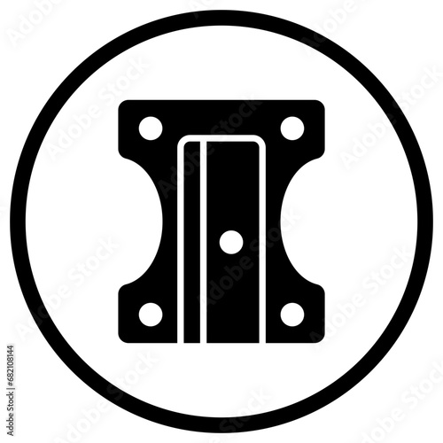 Pencil Sharpener Vector Icon Design Illustration