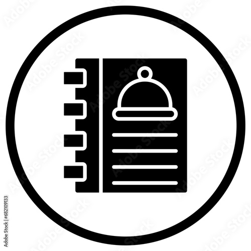 Cookbook Vector Icon Design Illustration