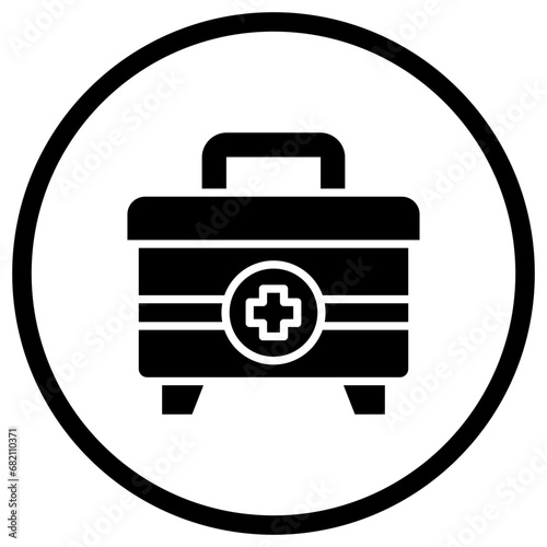 Medical Box Vector Icon Design Illustration