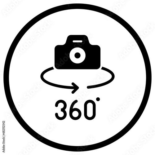 Panorama Vector Icon Design Illustration