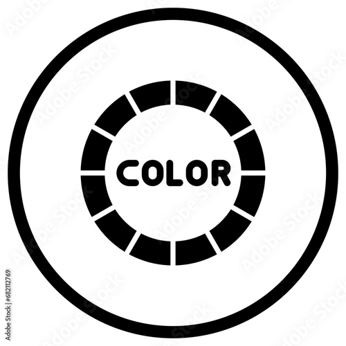 Color Vector Icon Design Illustration