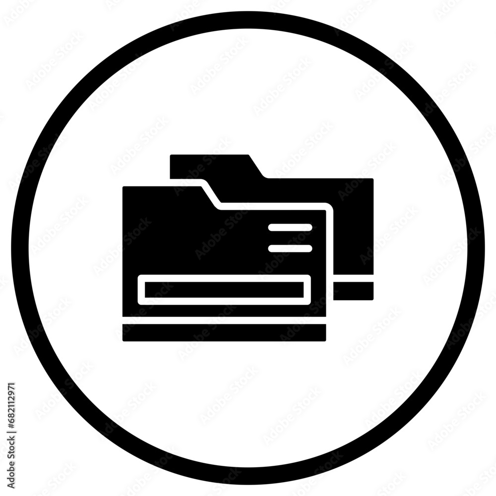 Folder Vector Icon Design Illustration Folder Vector Icon Design Illustration