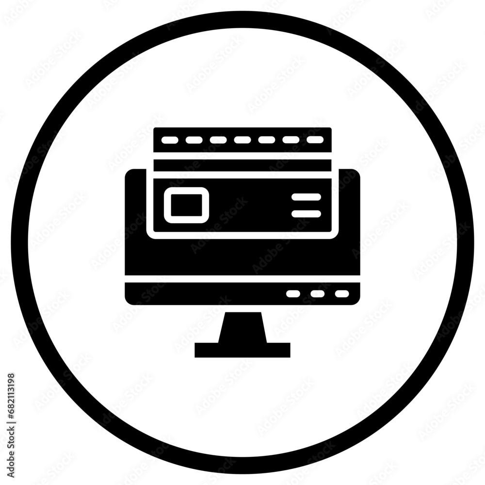 Retail Card Vector Icon Design Illustration Retail Card Vector Icon Design Illustration