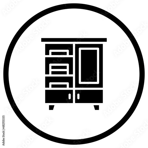 Dressing Room Vector Icon Design Illustration