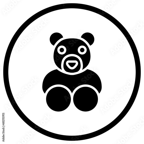 Bear Vector Icon Design Illustration
