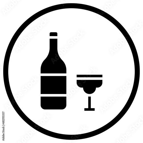 Drinks Vector Icon Design Illustration