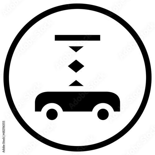 Car Jack Vector Icon Design Illustration