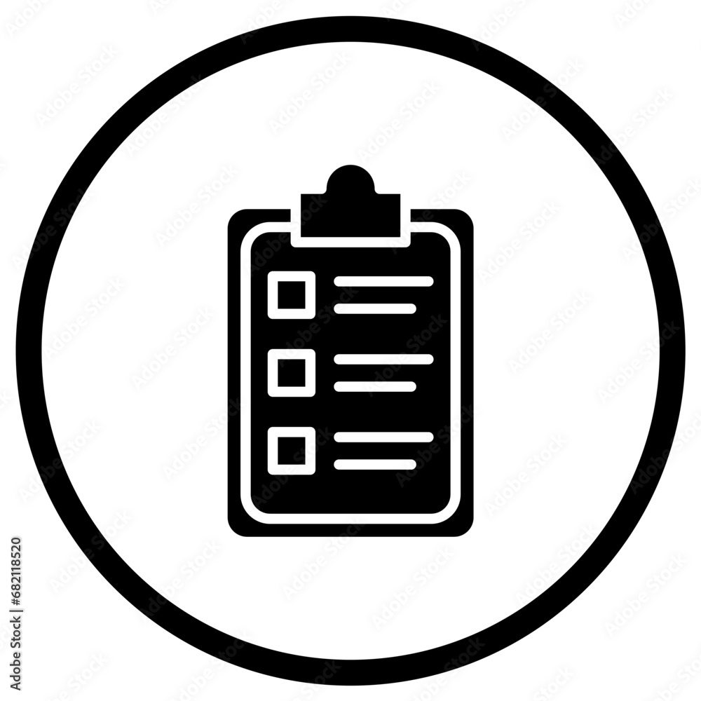Clipboard Vector Icon Design Illustration Clipboard Vector Icon Design Illustration