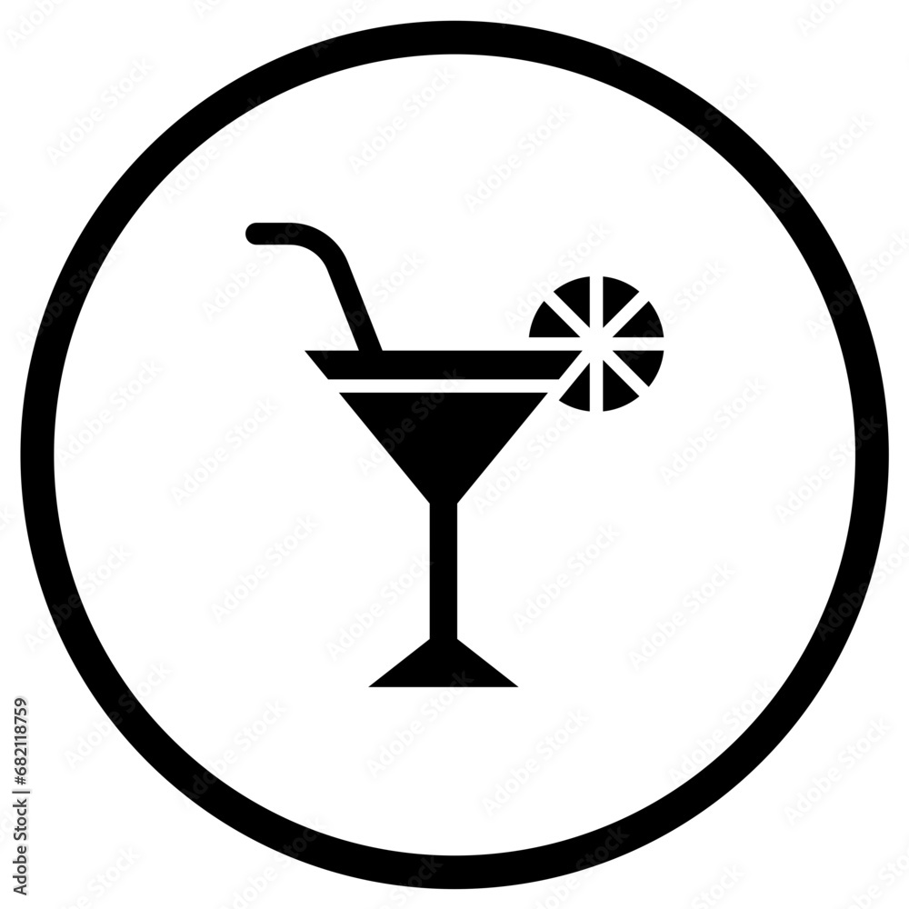 Martini Vector Icon Design Illustration Martini Vector Icon Design Illustration