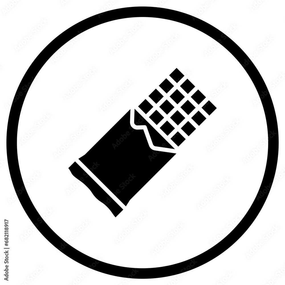 Chocolate Vector Icon Design Illustration Chocolate Vector Icon Design Illustration