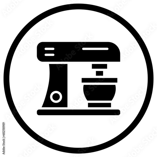 Mixer Vector Icon Design Illustration