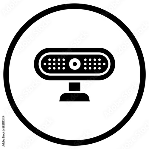 Webcam Vector Icon Design Illustration