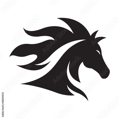 Wallpaper Mural Horse logo images illustration Torontodigital.ca