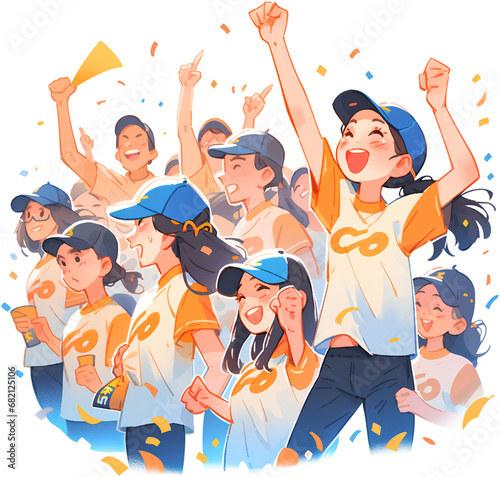Cheering