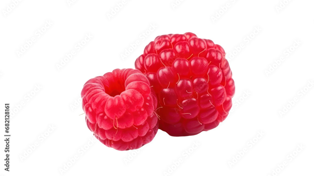 Raspberry on the transparent background Raspberry on the transparent background
