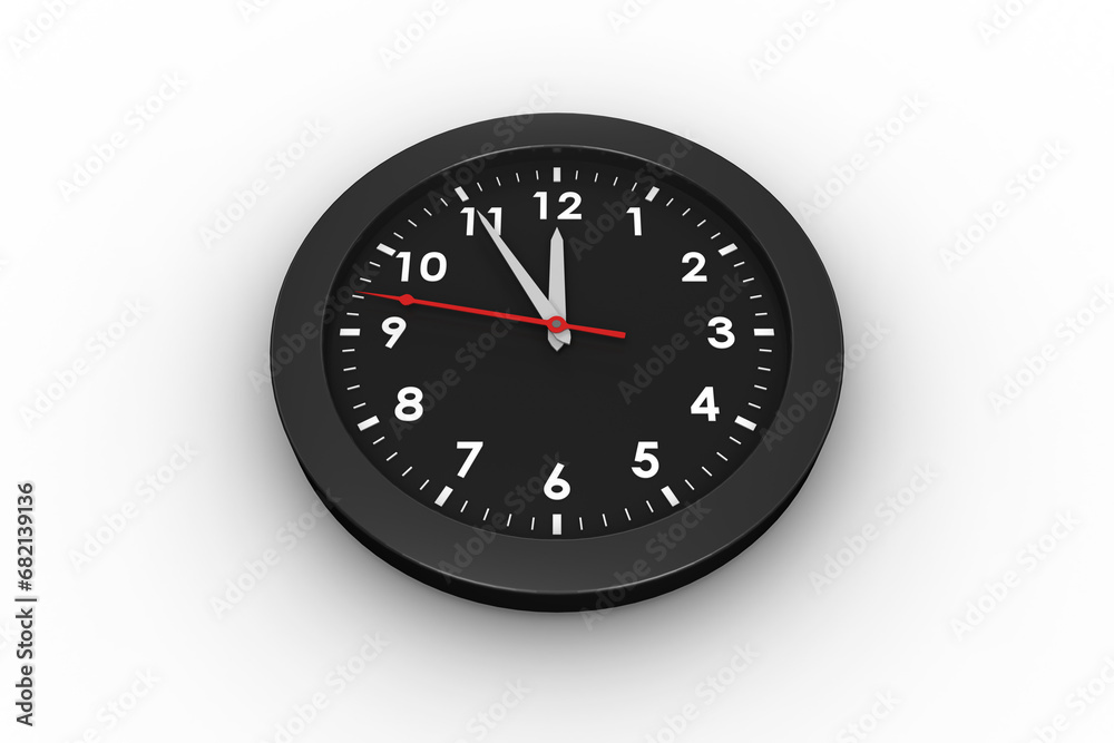 Digital png illustration of black clock on transparent background Digital png illustration of black clock on transparent background