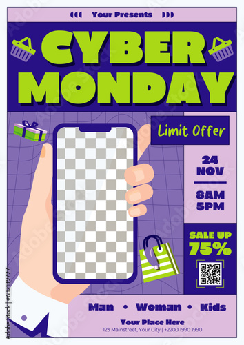 Cyber Monday Flyer