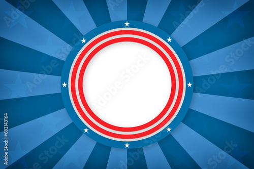 Digital png illustration of blue card with white circle on transparent background