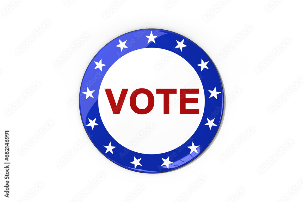 Digital png illustration of vote text on white and blue badge on transparent background Digital png illustration of vote text on white and blue badge on transparent background