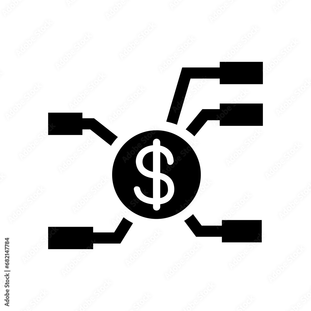 Financial investment icon Financial investment icon