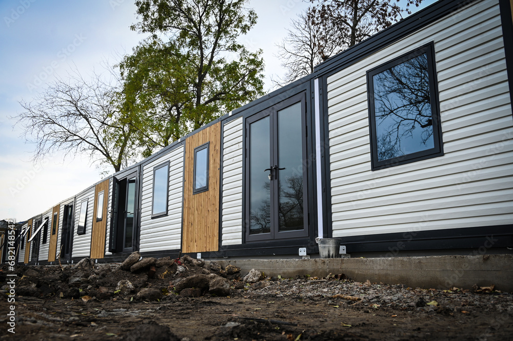 construction of modular houses
