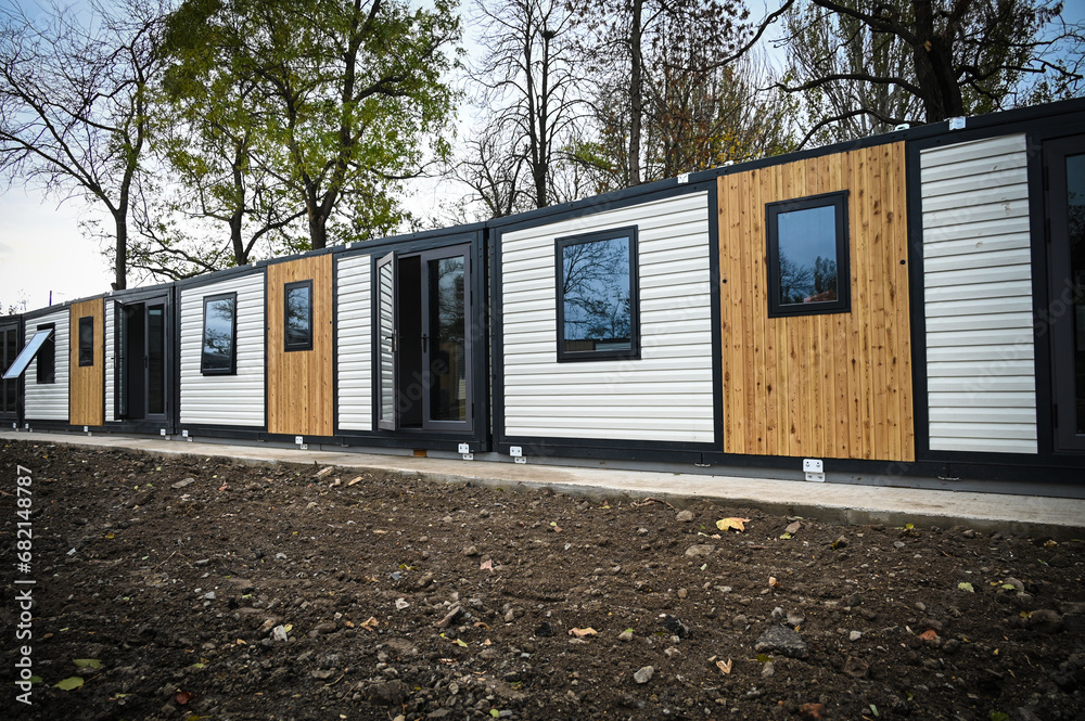 construction of modular houses